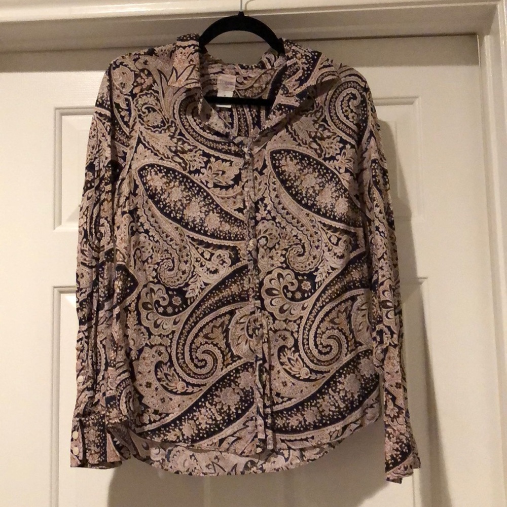 Jcrew long sleeved button down